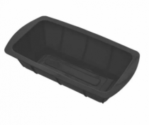 FORMA P/ PAO EM SILICONE PRETO 23,8X13,5X5,5 - Distribuidora 12 de Outubro