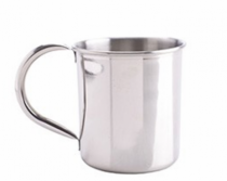 CANECA MOSCOW MULE LISA INOX 420ML - Distribuidora 12 de Outubro