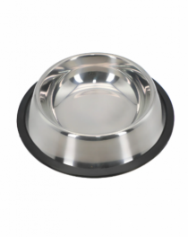 COMEDOURO PET INOX 15CM - Distribuidora 12 de Outubro