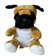 BRINQUEDO DE PELUCIA CAO 20CM - Distribuidora 12 de Outubro