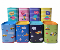 COFRE LATA DECORATIVA 10X7,5 CM - Distribuidora 12 de Outubro