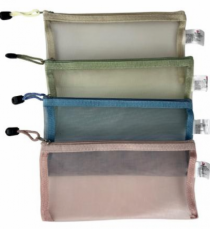 NECESSAIRE DE POLIESTER 23X11 CM - Distribuidora 12 de Outubro