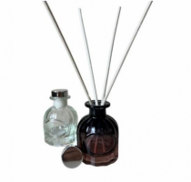 FRASCO DE VIDRO COM TAMPA 50 ML - Distribuidora 12 de Outubro
