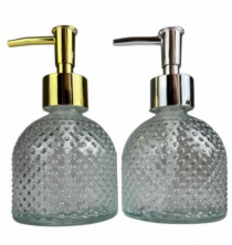 PORTA SABONETE DE VIDRO TRANSPARENTE 220ML - Distribuidora 12 de Outubro