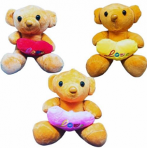 BRINQUEDO DE PELUCIA 17 CM - URSO - Distribuidora 12 de Outubro