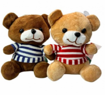 BRINQUEDO DE PELUCIA 19CM -URSO - Distribuidora 12 de Outubro