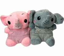 BRINQUEDO DE PELUCIA 17CM -ELEFANTE - Distribuidora 12 de Outubro