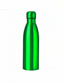 GARRAFA BOLICHE 600ML ALUMINIO VERDE - Distribuidora 12 de Outubro