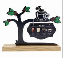 PLACA DECORATIVA ARVORE 24X18CM SORTIDO MDF - Distribuidora 12 de Outubro