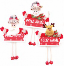 ENF PLACA PERNA GUIZO RED DOLL 7.5 X 14CM - Distribuidora 12 de Outubro