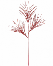 C.GRASS NATAL C/GLITTER VERMELHO 80CM - Distribuidora 12 de Outubro