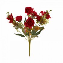 BUQUE ROSA E HORTENSIA VERMELHO - Distribuidora 12 de Outubro