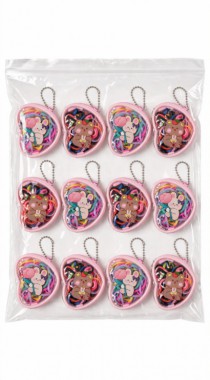 ELASTICO DE CABELO C/ BOLSA PCT 12 PCS - Distribuidora 12 de Outubro