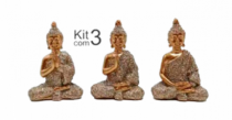 BUDA DE RESINA KIT COM 3 PCS - Distribuidora 12 de Outubro