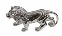 LEAO DE PORCELANA PRATEADO - Distribuidora 12 de Outubro