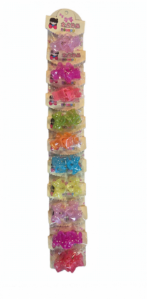 ACESSORIO DE CABELO CARTELA C/ 10 PCS - Distribuidora 12 de Outubro