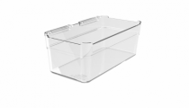 ORGANIZADOR DE GAVETA MODULAR 2 PS CRISTAL 8 - Distribuidora 12 de Outubro