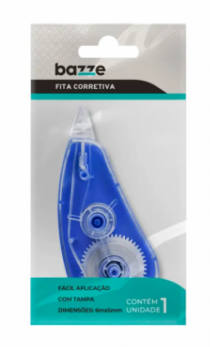 FITA CORRETIVA BAZZE 6M POLYBAG - Distribuidora 12 de Outubro