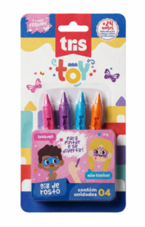 GIZ FACIAL FASHION TRIS TOY CART 4 UN - Distribuidora 12 de Outubro
