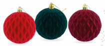 BOLA DIAMOND CORES SORTIDAS 1PC 10CM - Distribuidora 12 de Outubro