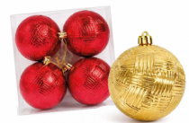 BOLA VORMEN CAMPOS COR SORT PT 4PCS 8CM - Distribuidora 12 de Outubro