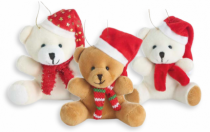 ENF ARVORE URSO GORRO SORT POL 1 PC 9X9CM - Distribuidora 12 de Outubro