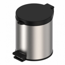 LIXEIRA INOX C/ PEDAL 8L - Distribuidora 12 de Outubro