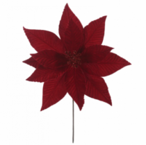 H.BICO DE PAPAGAIO NATAL AVELUDADO VERMELHO - Distribuidora 12 de Outubro