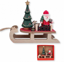 TRENO NOEL XMAS TREE MAD 1PC 16 X 5,3 X 14CM - Distribuidora 12 de Outubro