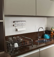 PORTA PAPEL TOALHA ALUMINIO FILME PVC - Distribuidora 12 de Outubro