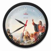 RELOGIO REDONDO OMEGA PRETO CRISTO NO MONTE - Distribuidora 12 de Outubro