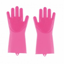 LUVA DE SILICONE P LIMPEZA EM GERAL 33X14CM - Distribuidora 12 de Outubro