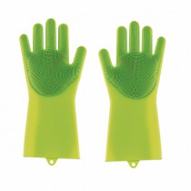 LUVA DE SILICONE P LIMPEZA EM GERAL 33X14CM - Distribuidora 12 de Outubro