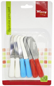 CJ ESPATULA PATE 10CM - Distribuidora 12 de Outubro