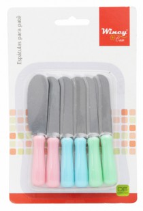 CJ ESPATULA PATE 10CM - Distribuidora 12 de Outubro