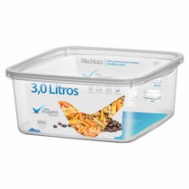 POTE QUADRADO VOLARE 3,0 L . - Distribuidora 12 de Outubro