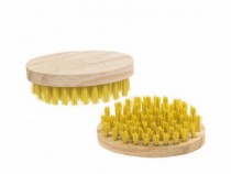 ESCOVA DE LAVAR OVAL BRENDA 12CM X 6,5CM X 2 - Distribuidora 12 de Outubro