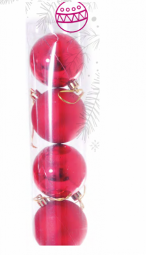BOLA LISA MISTA TUBO VERMELHO - Distribuidora 12 de Outubro