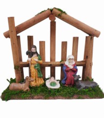 PRESEPIO 18X8X16CM - Distribuidora 12 de Outubro