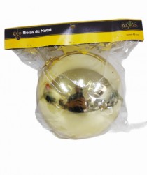 BOLA LISA SLP BASICA DOURADA - Distribuidora 12 de Outubro