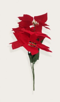 FLOR VERMELHA 22X48CM - Distribuidora 12 de Outubro