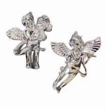 ENFEITE ANJO 9CM 2PCS - Distribuidora 12 de Outubro