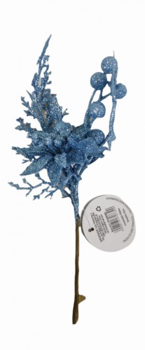 GALHO C/GLITTER 23CM SORTIDO - Distribuidora 12 de Outubro