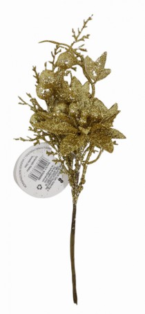 GALHO C/GLITTER 23CM SORTIDO - Distribuidora 12 de Outubro