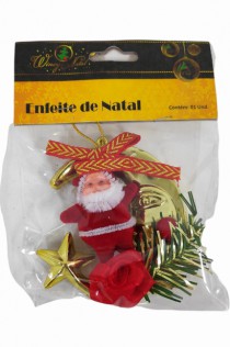ENFEITE NATAL SORTIDOS - Distribuidora 12 de Outubro