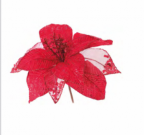 FLOR PETALAS TASLAR VERMELHA - Distribuidora 12 de Outubro