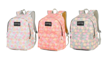 MOCHILA JUVENIL FEMININA FLORAL QUIVER SORT - Distribuidora 12 de Outubro