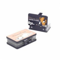 PORTA MASCARAS C/ COMPARTIMENTO DUPLO - Distribuidora 12 de Outubro