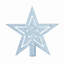 ENFEITE PONTA DE ARVORE ESTRELA 14CM SORTIDA - Distribuidora 12 de Outubro