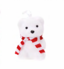 URSO ISOPOR BRANCO APOIO - Distribuidora 12 de Outubro